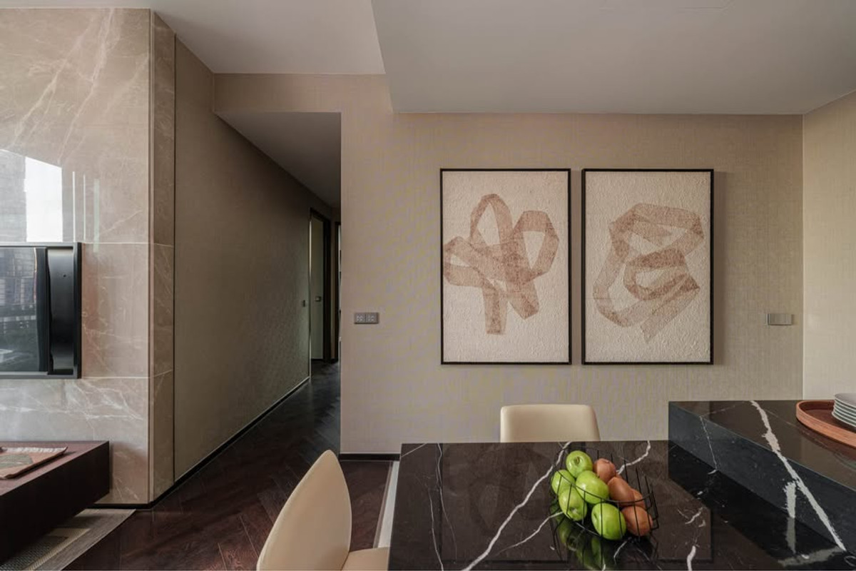 For RentCondoSukhumvit, Asoke, Thonglor : 2 bedrooms, beautiful view at The ESSE Sukhumvit 36, Contact 062-496-6454