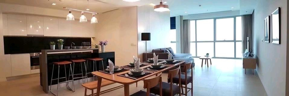 ให้เช่าคอนโดวงเวียนใหญ่ เจริญนคร : 📌For RENT เช่า | The River - 2BR (132 sqm) 85,000 THB
