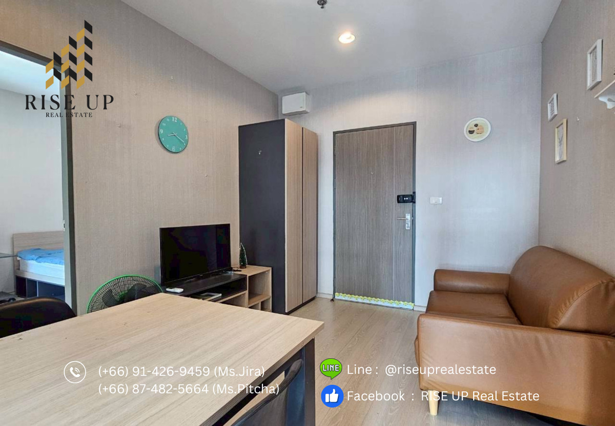 ให้เช่าคอนโดสมุทรปราการ สำโรง : คอนโดปล่อยเช่า 📣Ideo สุขุมวิท 115, 1 ห้องนอน, 1 ห้องน้ำ, ขนาด 35 ตรม. 🔥9,500 บาท/เดือน🔥