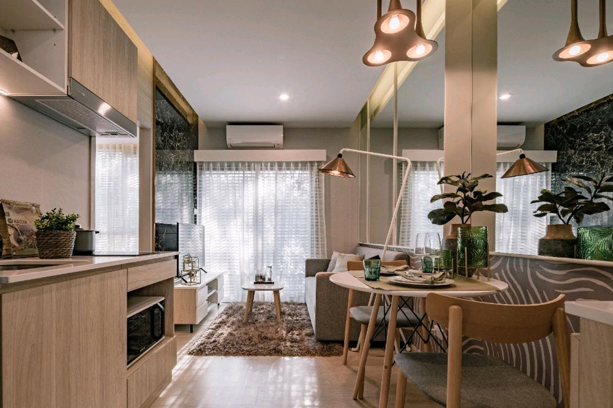 For SaleCondoChaengwatana, Muangthong : For sale: Nue Noble Ngamwongwan, 2nd floor, 26 sq m., only 2.2 million, owner sells it himself.