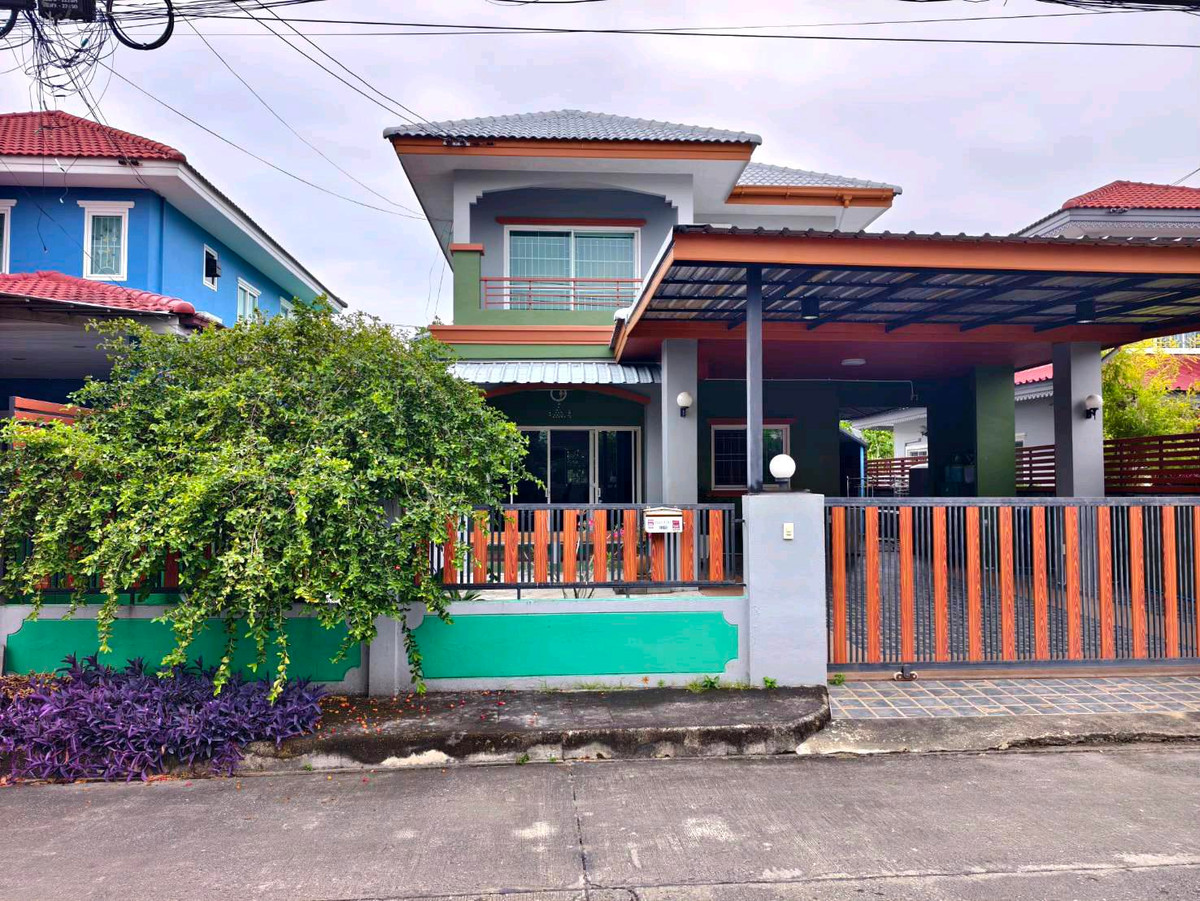 For SaleHouseMin Buri, Romklao : นันททวี 4 รีสอร์ท คู้ซ้าย หนองจอก ถูกที่สุด 3.75 ลบ. บ้านเดี่ยว 72.6 ตารางวา 