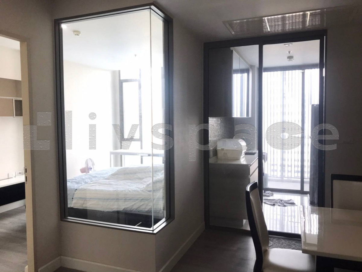 For RentCondoWongwianyai, Charoennakor : ▚ LF102 ツ FOR RENT: The Room Wongwianyai | 1 Bed 1 Bath 47 sq.m. ⭐ Extra Large Unit - Next to BTS 20k