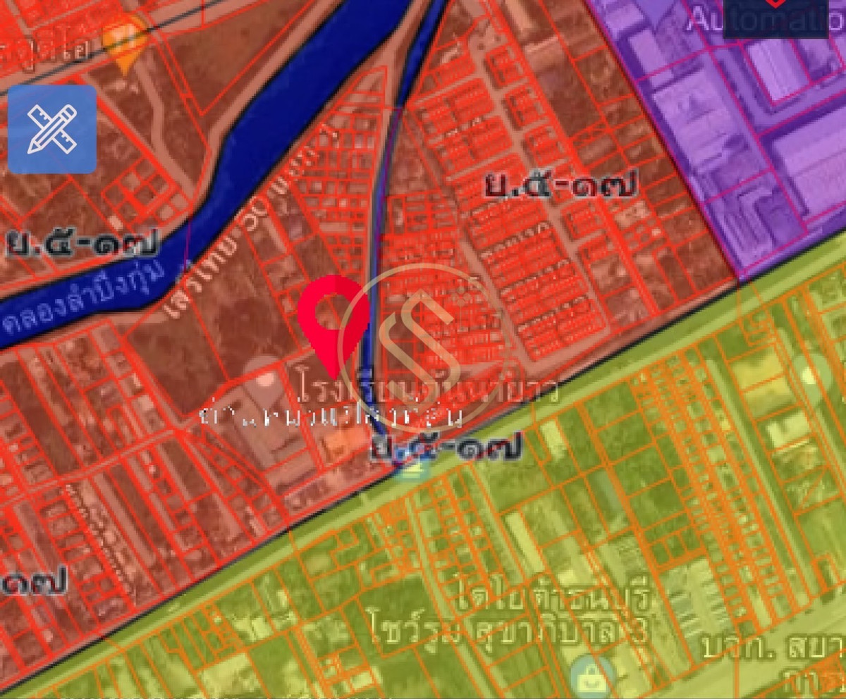 ให้เช่าที่ดินเสรีไทย-นิด้า : ให้เช่าด่วน ที่ดินในซอยเสรีไทย 50 เเยก 3 ที่ดินเปล่า  2 ไร่ 33 ตรว. ติดคลองยาวบรรยากาศดี ใกล้ท่าเรือหลอแหล ติดโรงเรียนคันนายาว