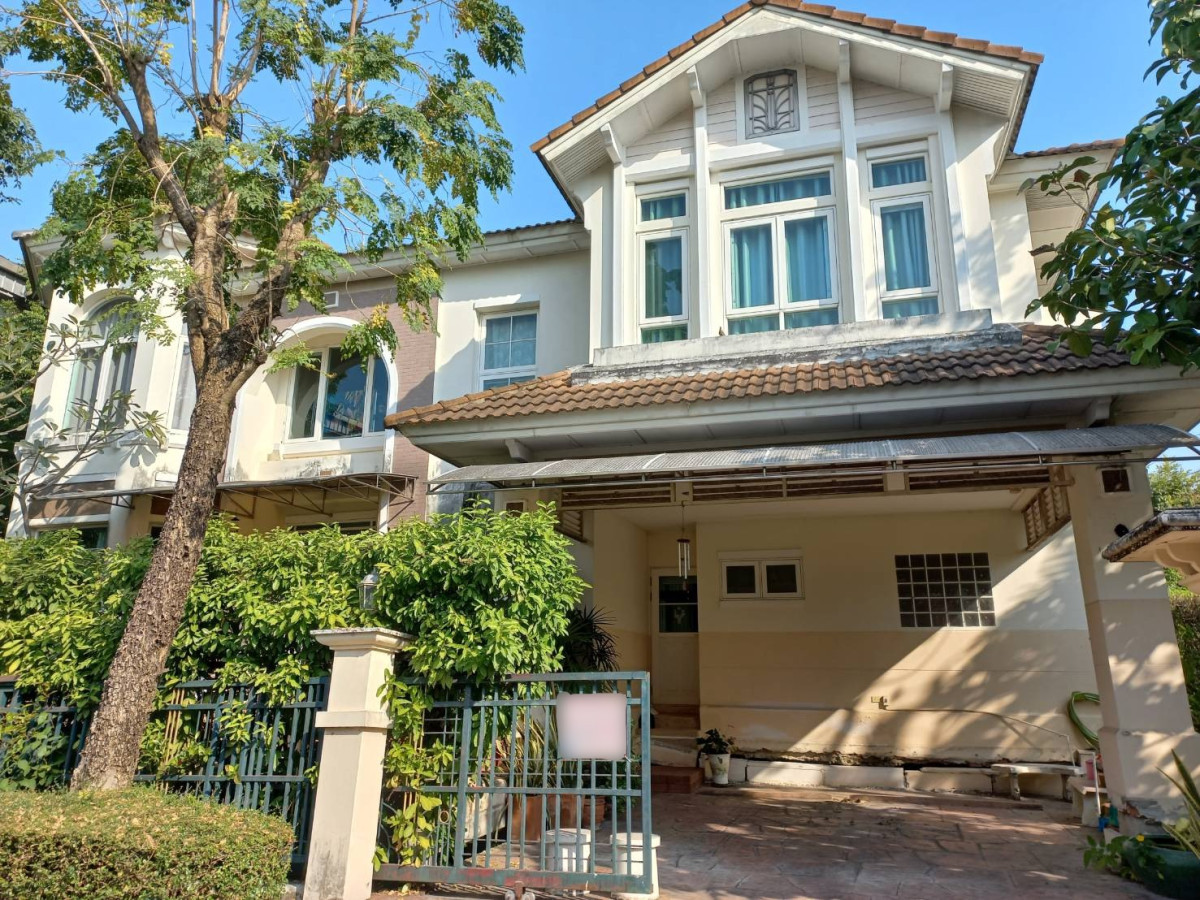 ขายบ้านลาดกระบัง สุวรรณภูมิ : ขายบ้าน  ราชพฤกษ์ เฉลิมพระเกียรติ ร. 9 ห้องมุม ดอกไม้ เขต ประเวศ กรุงเทพ CX-143984