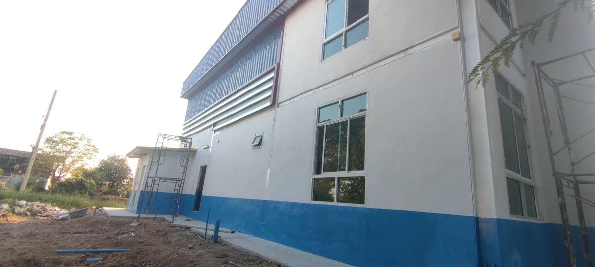 For RentWarehouseSamut Prakan,Samrong : ME2500519 Warehouse for rent, Soi Bang Pla 2, has office space, easy to enter and exit.