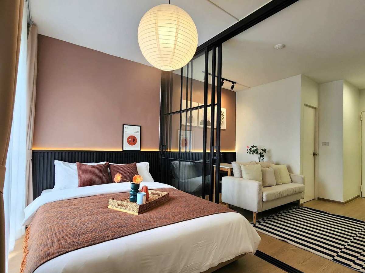 For SaleCondoRama9, Petchburi, RCA : ซื้อปล่อยเช่าก็คุ้ม It's comfortable to live on your own. Yield 7-8% 💥