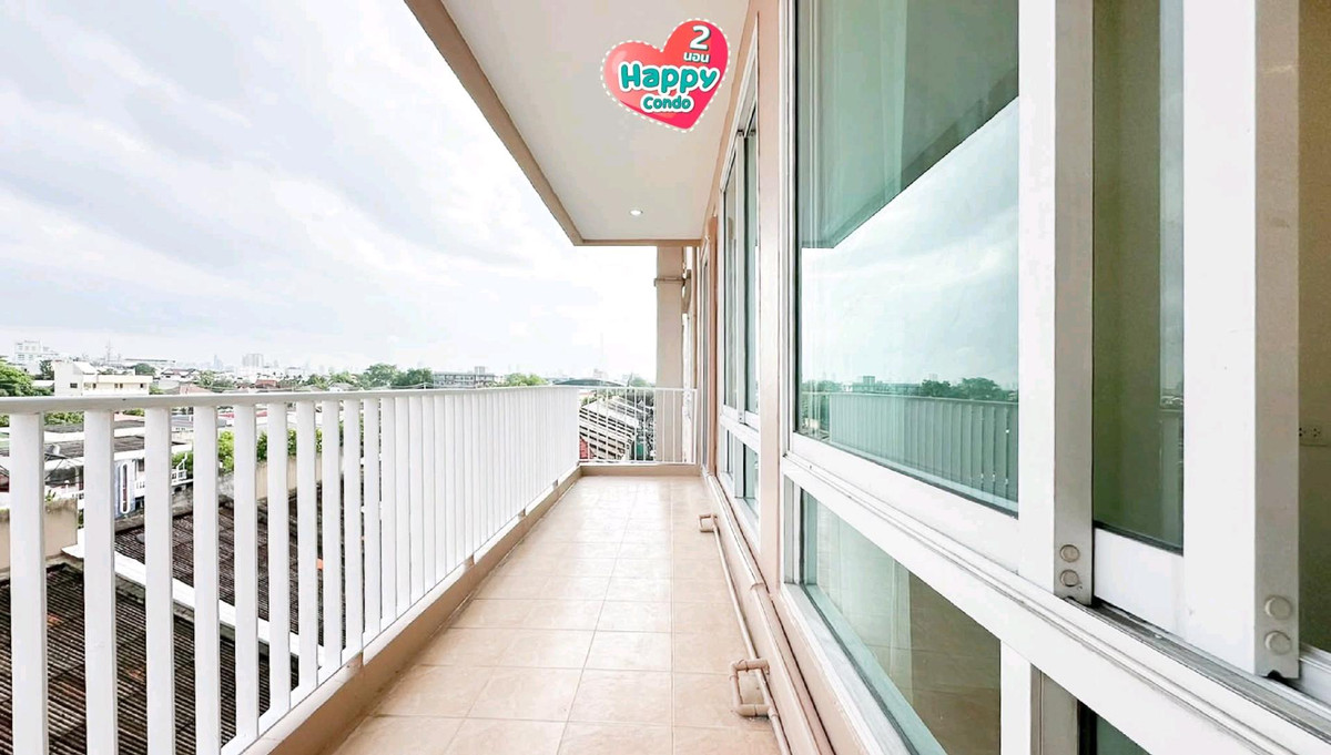 For SaleCondoLadprao101, Happy Land, The Mall Bang Kapi : 🏙Happy Lat Phrao 101🏙 Very beautiful, big room, 2 bedrooms 🩷🩷The building allows pets🐶🐱🐶🐱