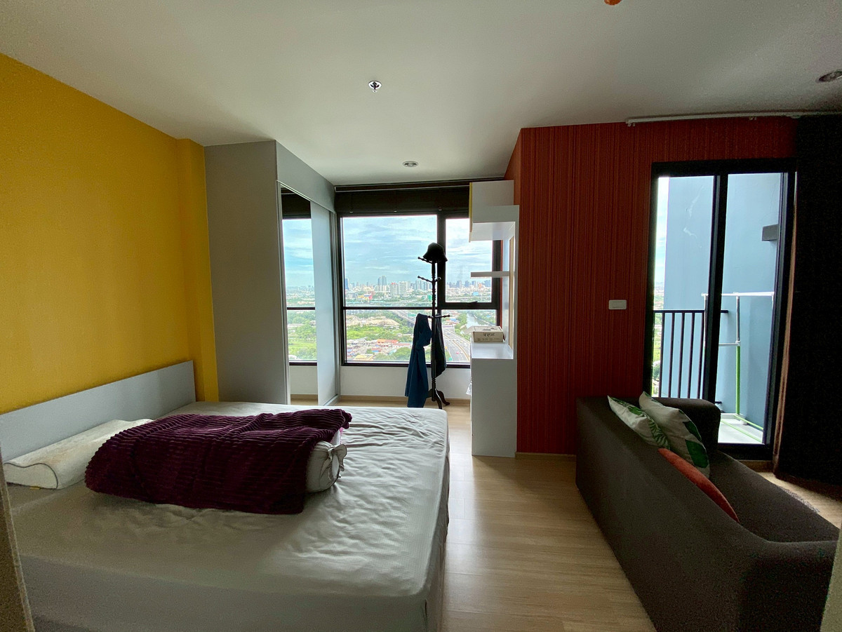 For SaleCondoRama9, Petchburi, RCA : 26 sq m, 23rd floor, THE BASE Condo, Rama 9, Ramkhamhaeng.