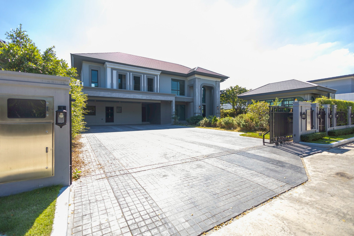 ขายบ้านมีนบุรี-ร่มเกล้า : 🏡 💥คฤหาสน์หรู พื้นที่กว้าง 10 จอด พร้อมสระว่ายน้ำ  เดอะ พาวิลเลียน รามคำแหง-วงแหวน 🎉