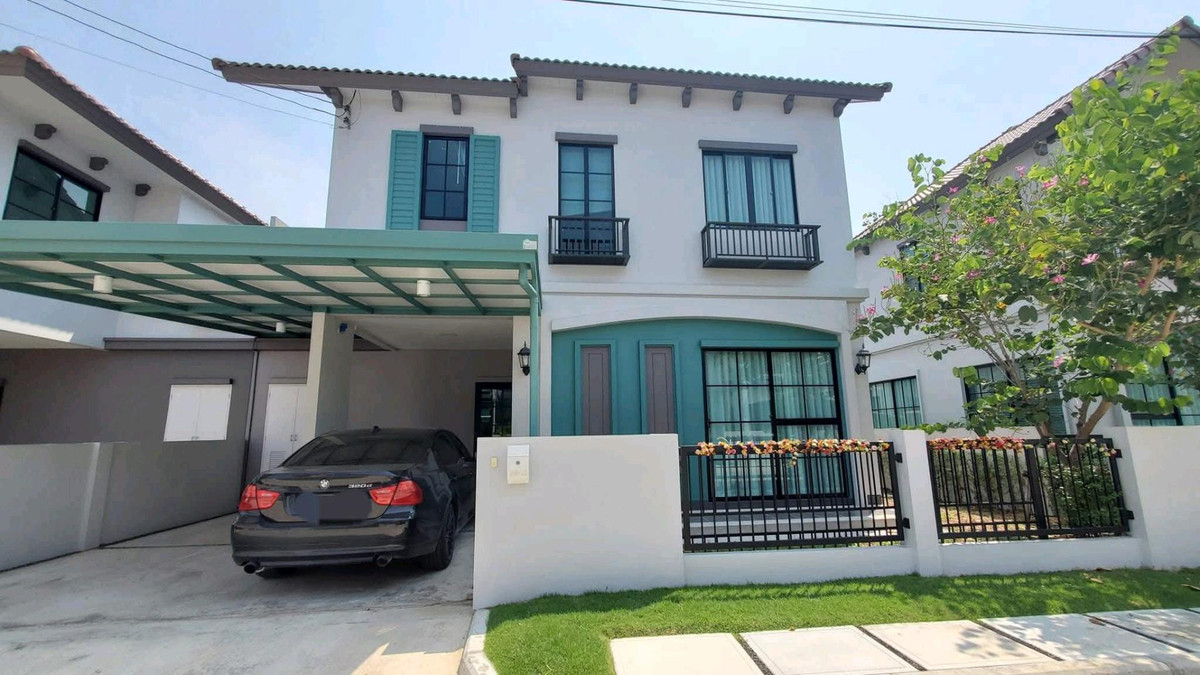 For RentMin Buri, Romklao : Quiet, private, suitable for families & foreigners ✅ Accepting foreign tenants. Adopt a pet 🐶🐱