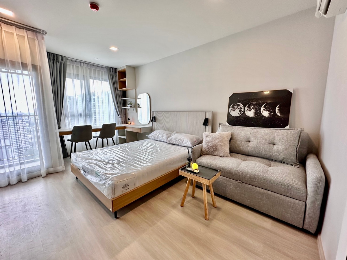 For RentCondoLadprao, Central Ladprao : For Rent: Life Phahon–Ladprao | Brand-New High-Floor Studio | Prime Location Near Central Ladprao