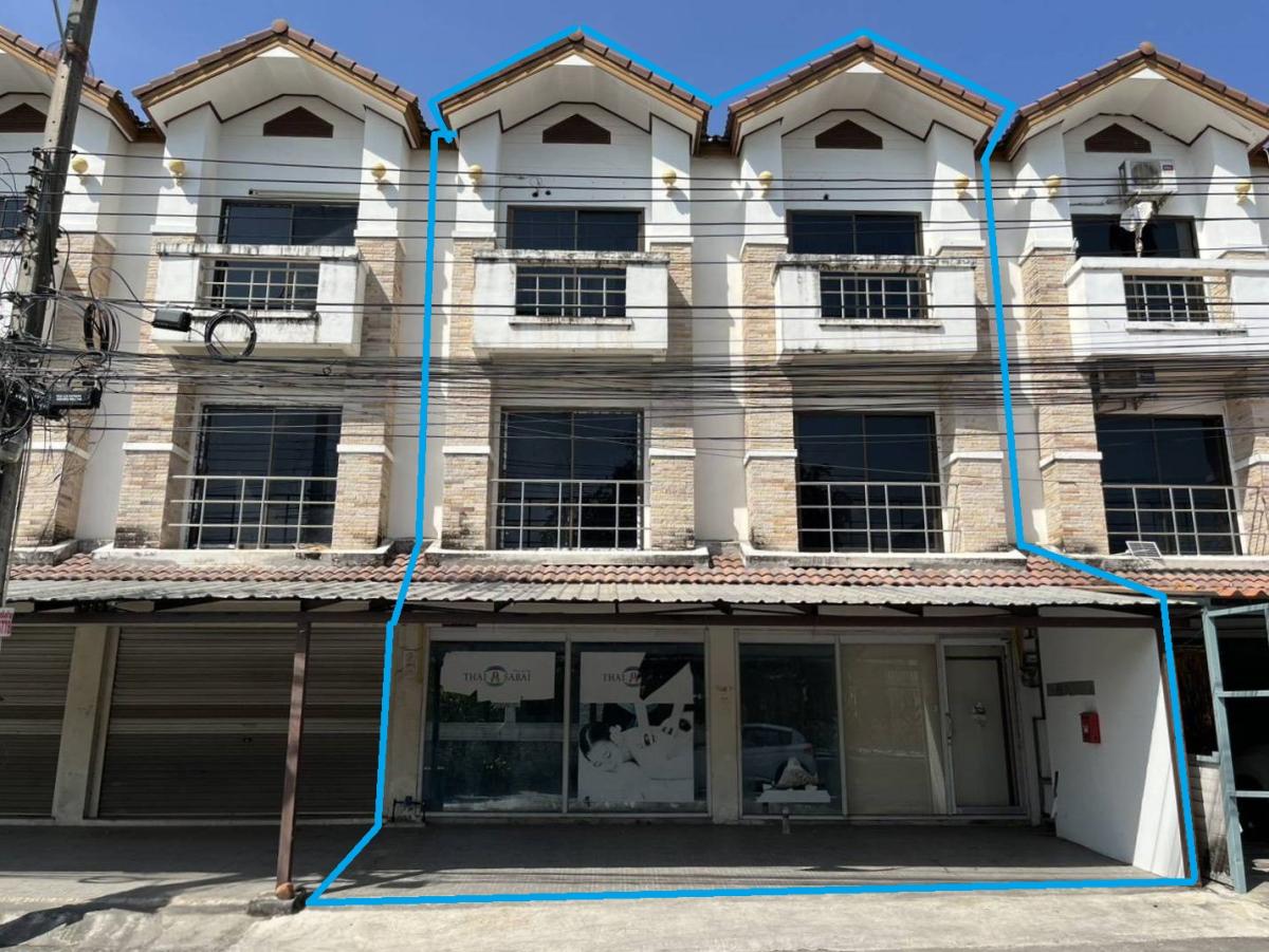 อาคารพาณิชย์พัทยา บางแสน ชลบุรี สัตหีบ : ขายอาคารพาณิชย์ 2 คูหา ทำเลทอง พัทยาเหนือ ติดถนนเพนียดช้าง ใกล้ถนนสุขุมวิท เพียง 200 เมตร