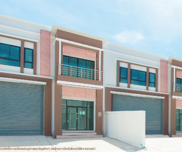 For RentFactoryRathburana, Suksawat : High quality factory warehouse for rent, 516 sq m., Suksawat Road, Samut Prakan, purple layout.
