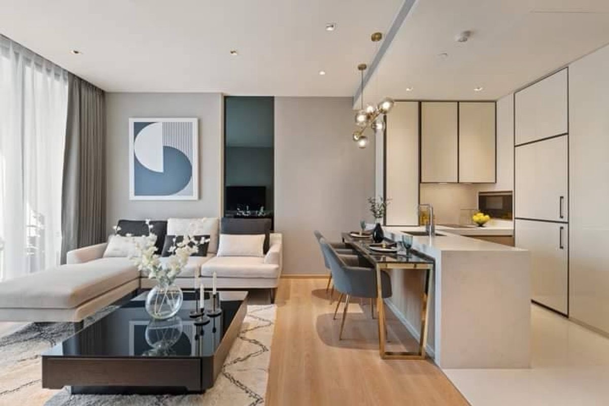 For RentCondoSukhumvit, Asoke, Thonglor : 🔹BEATNIQ Condo (Sukhumvit 32) 🔹 1 Bedroom • 1 Bathroom • Size: 57.57 sq.m.	• 20th floor, South-facing • View: Bang Krachao & city ​​view with enclosed balcony