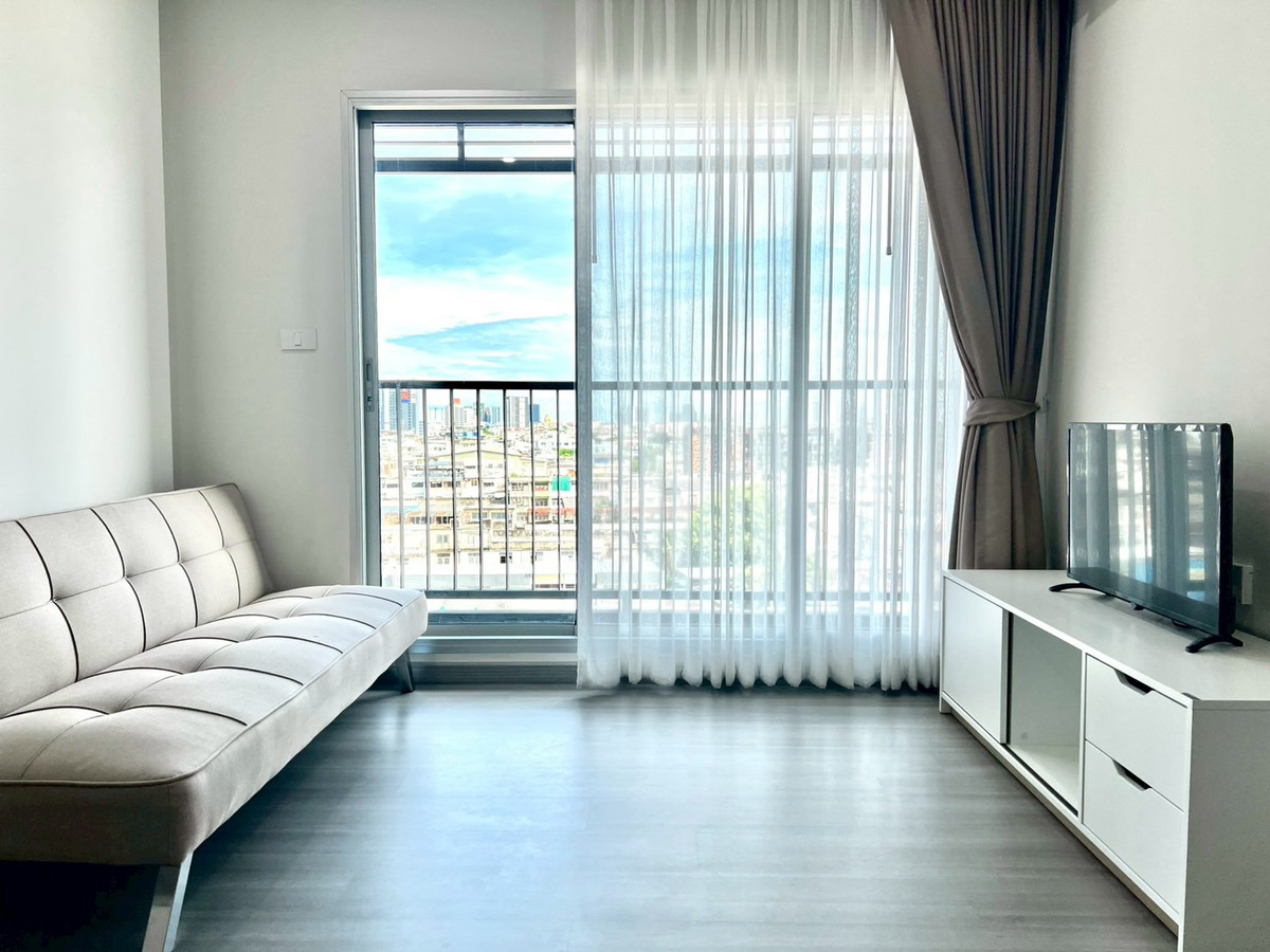For RentCondoPinklao, Charansanitwong : ⭐ The President Charan - Yaek Fai Chai Station ⭐️ 1 bedroom, 32 sq m, 9th floor, fully furnished, ready to move.