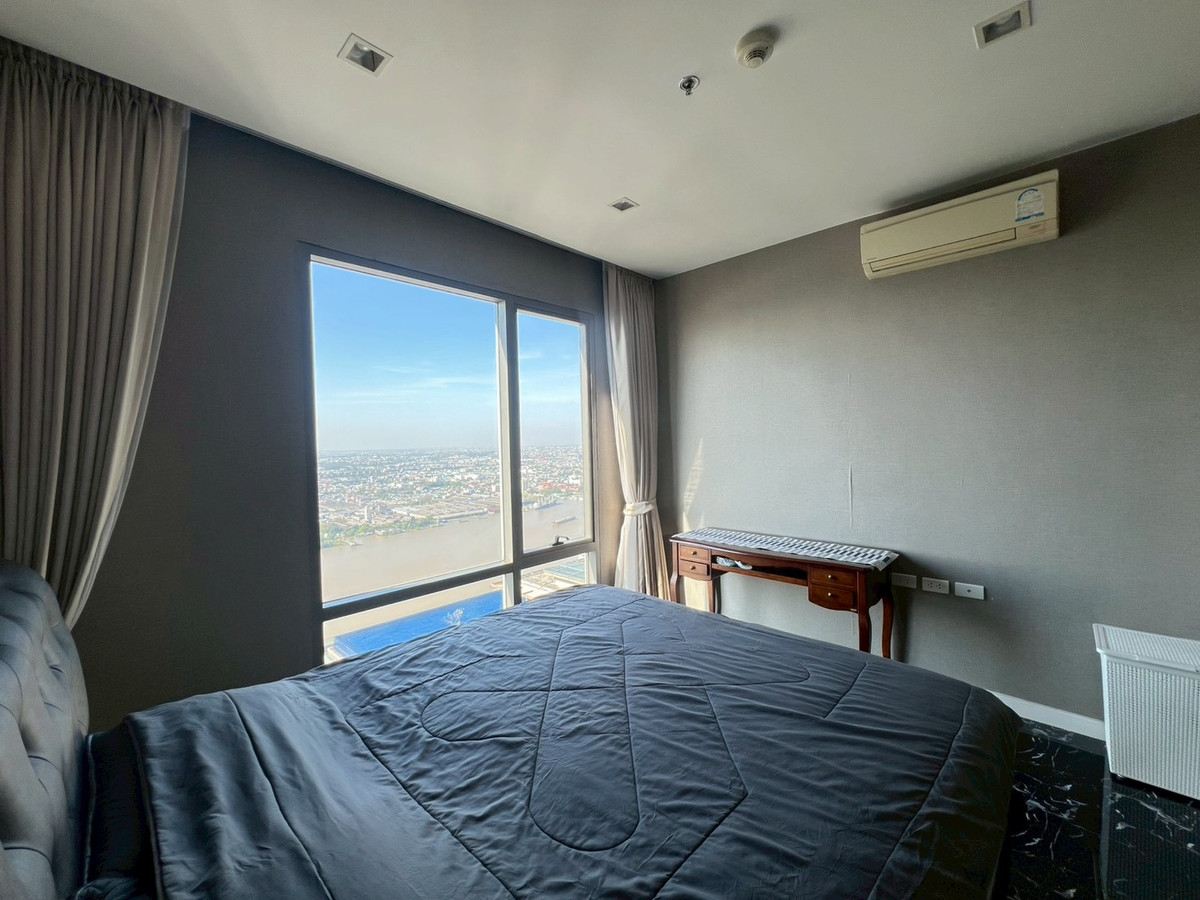 ขายคอนโดพระราม 3 สาธุประดิษฐ์ : ขายคอนโดสตาร์วิว พระราม3 ชั้น49 ลิฟท์ส่วนตัว ห้องใหม่