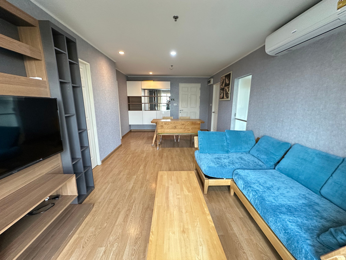 For RentCondoRatchadapisek, Huaikwang, Suttisan : 🔥For Rent Now🔥 U Delight @ Huai Khwang Station, Spacious 2-Bedroom Unit, Fully Furnished and Ready to Move In, Located on the Main Road.