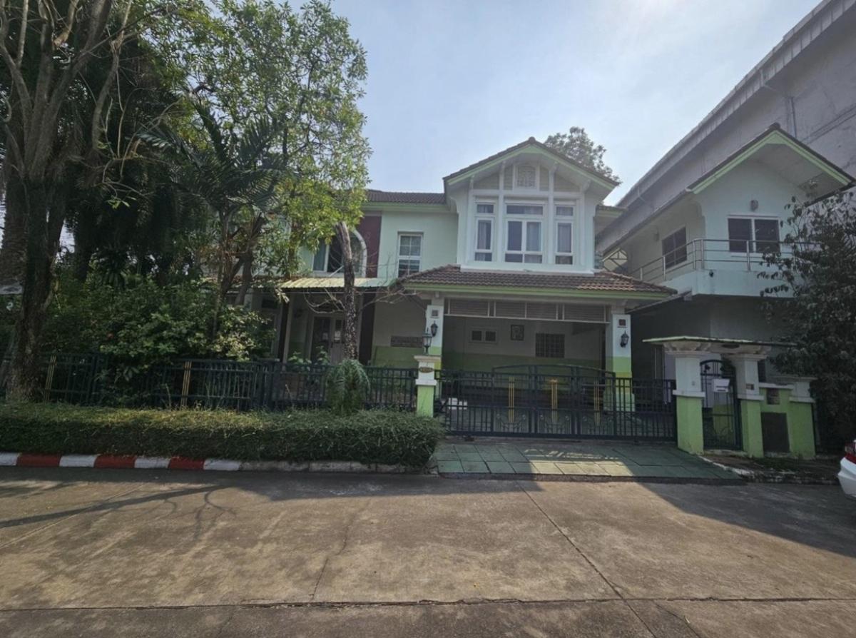 For SaleHouseLadkrabang, Suwannaphum Airport : For Sale House , Ratchaphruek Chaloem Phrakiat Rama 9 , corner unit , Dok Mai , Prawet , Bangkok , CX-142054