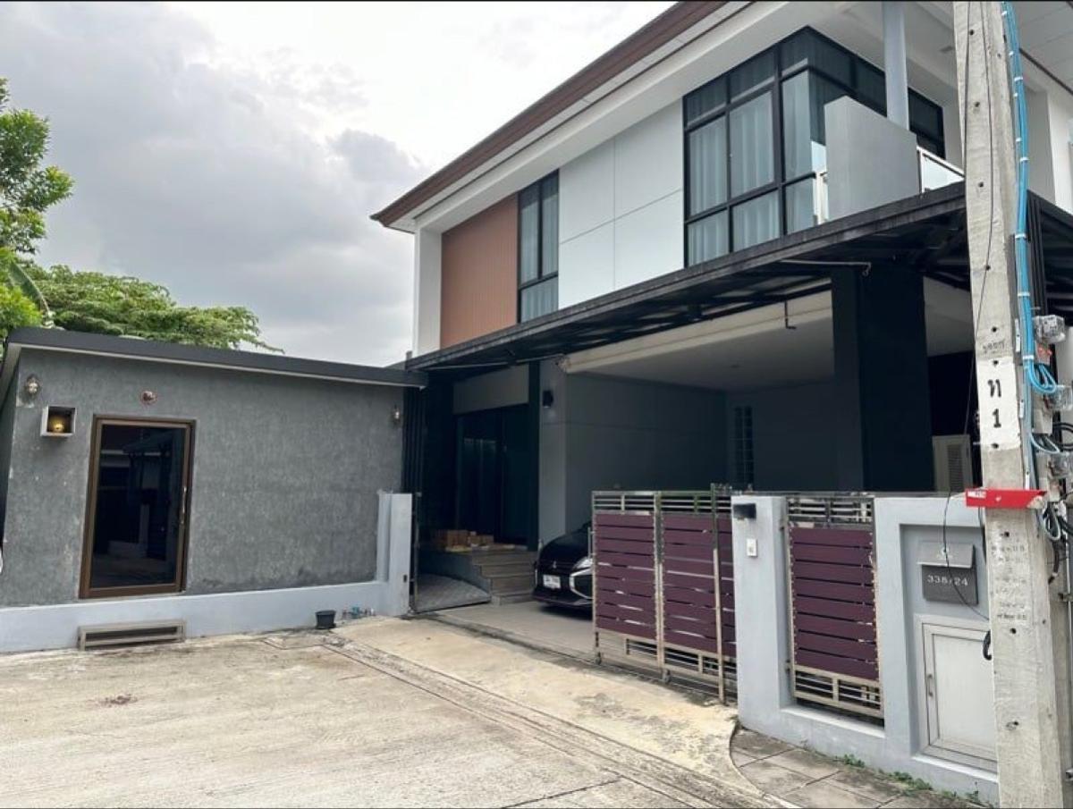 ขายบ้านบางแค เพชรเกษม : ขายบ้าน  วิสดอม กรีนทาวน์ 2 ห้องมุม หนองแขม เขต หนองแขม กรุงเทพ CX-140852