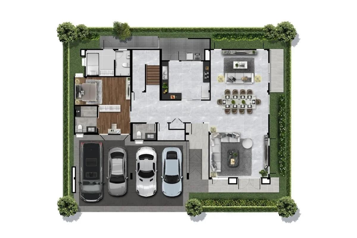 For SaleHouseBangna, Bearing, Lasalle : For Sale House , The City Bangna 3  , Bang Kaeo , Bang Phli , Samut Prakarn ,  CX-141325