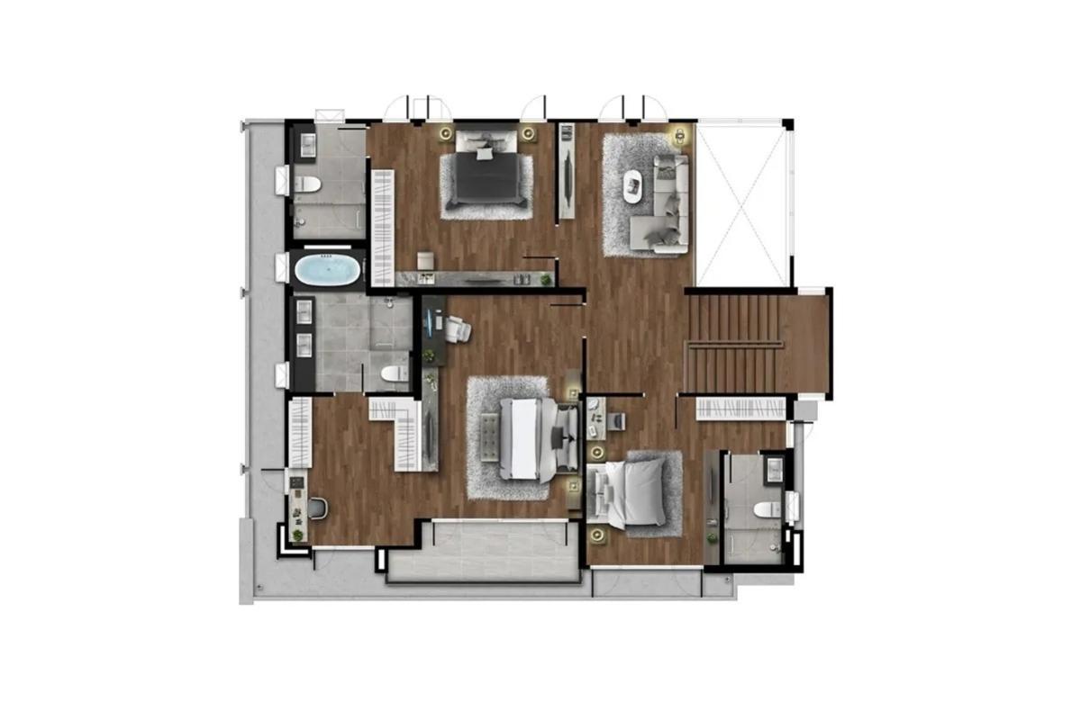 ขายบ้านบางนา แบริ่ง ลาซาล : ขายบ้าน  เดอะ ซิตี้ บางนา 3 บางแก้ว บางพลี สมุทรปราการ CX-141330