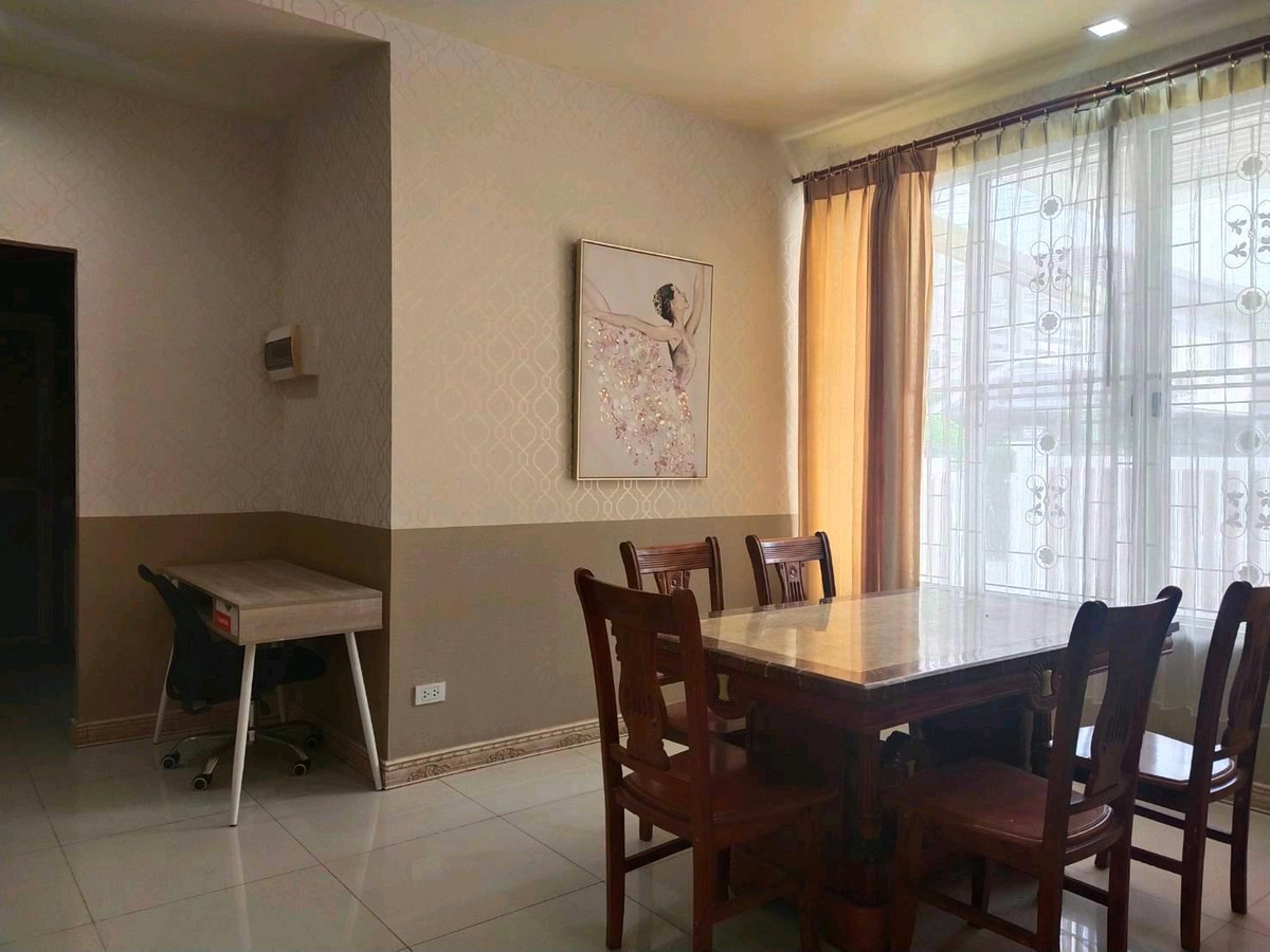 For RentHousePathum Thani,Rangsit, Thammasat : FOR RENT] Spacious 4BR House at Pruksa Village 24 Scenery, Rangsit-Klong 2