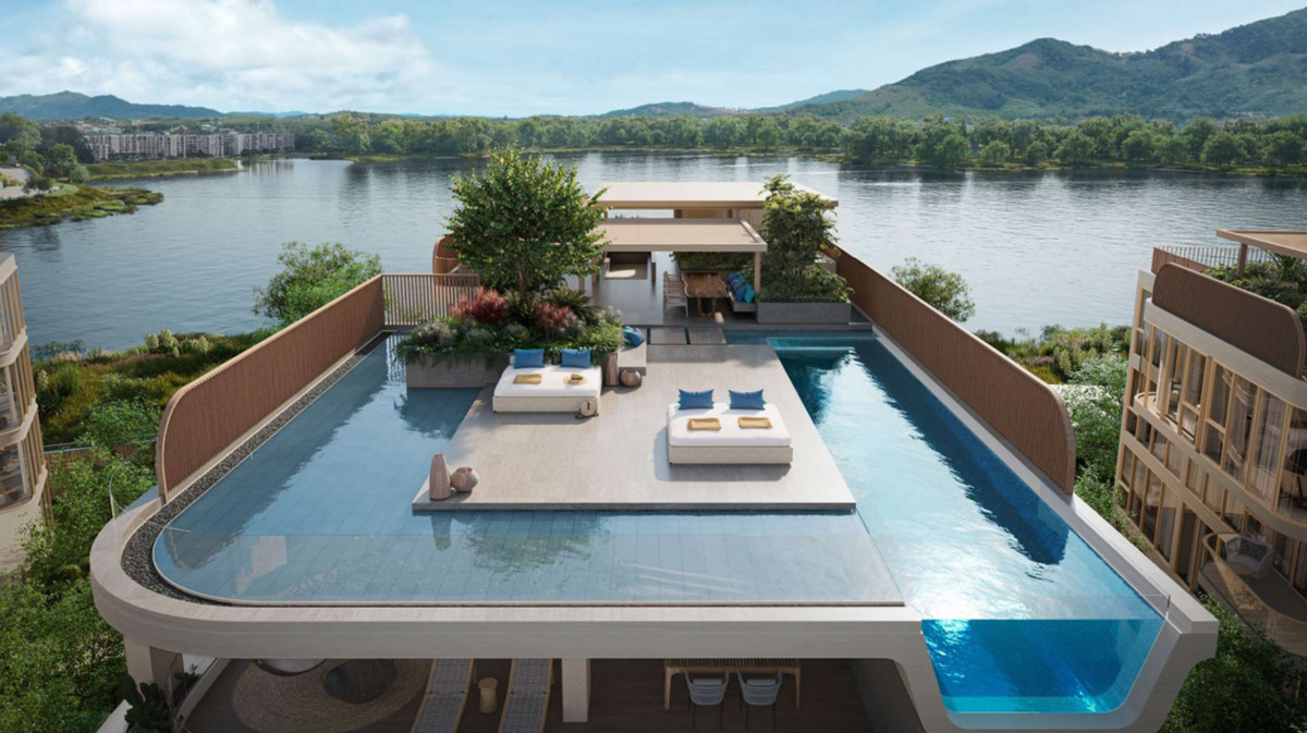 ขายภูเก็ต : Banyan Tree Beach Residences Oceanus (LSIR0492) — วิลล่าหรู 4 ชั้น ริมทะเล ดีไซน์เหนือระดับ