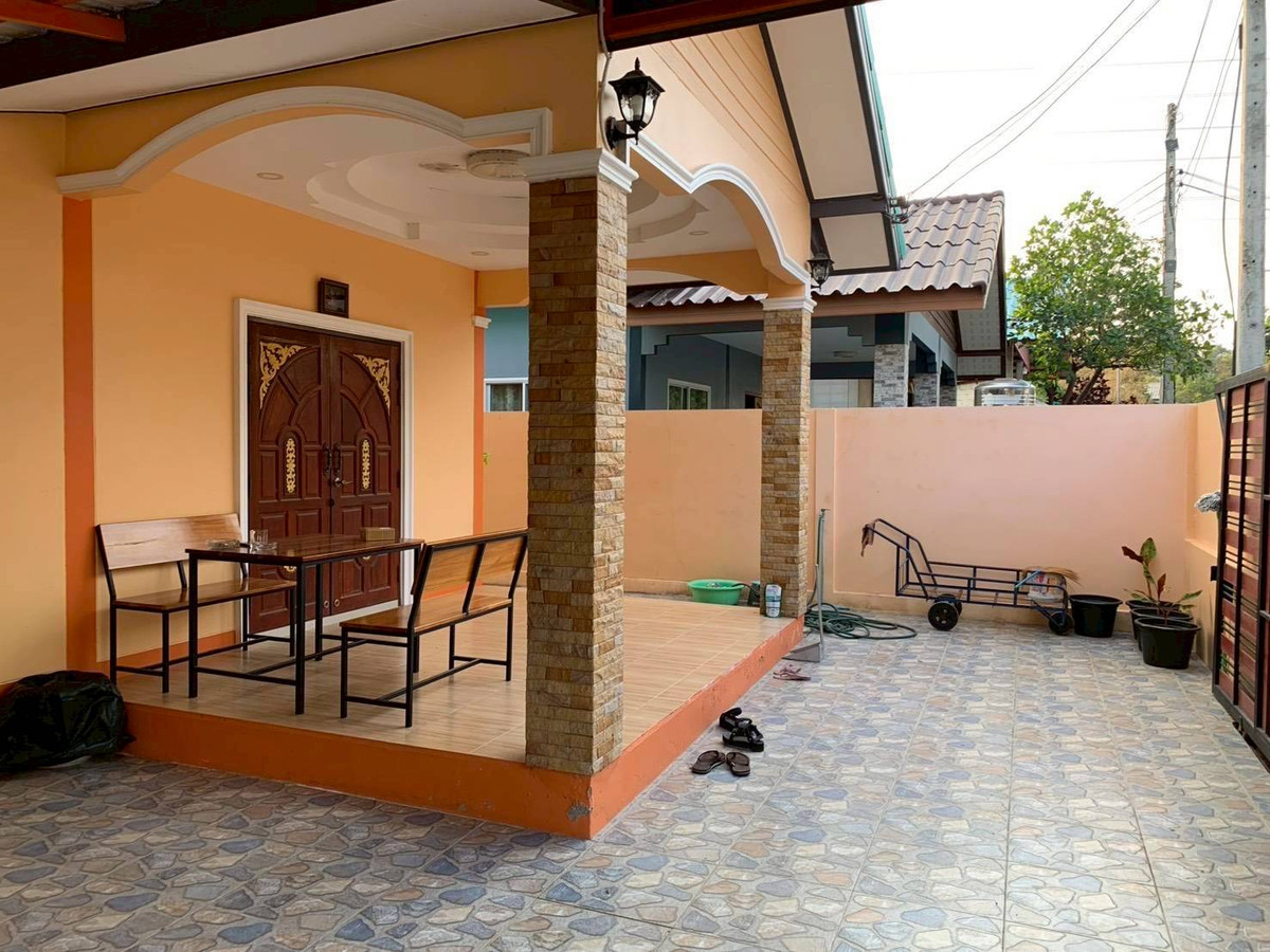 For SaleHouseKanchanaburi : 2-story detached house for sale, location next to the mountain, Mueang District, Kanchanaburi Province (N.1962)