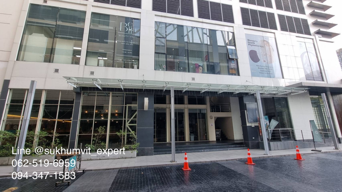 For RentRetail SpaceSukhumvit, Asoke, Thonglor : Phrom Phong | Ground Floor Commercial Space for Rent | Beautiful Building