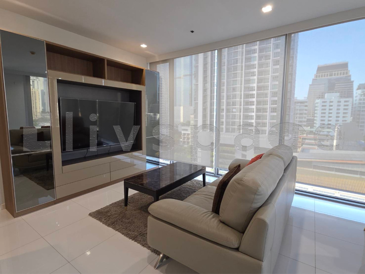 For RentCondoSathorn, Narathiwat : ▚ LF108ツ For Rent: Nara 9 by Eastern Star – Rare 2 Bed 78 sqm 🥇 Newly Renovated Stylish Design Best Price for a Large Unit in Sathorn