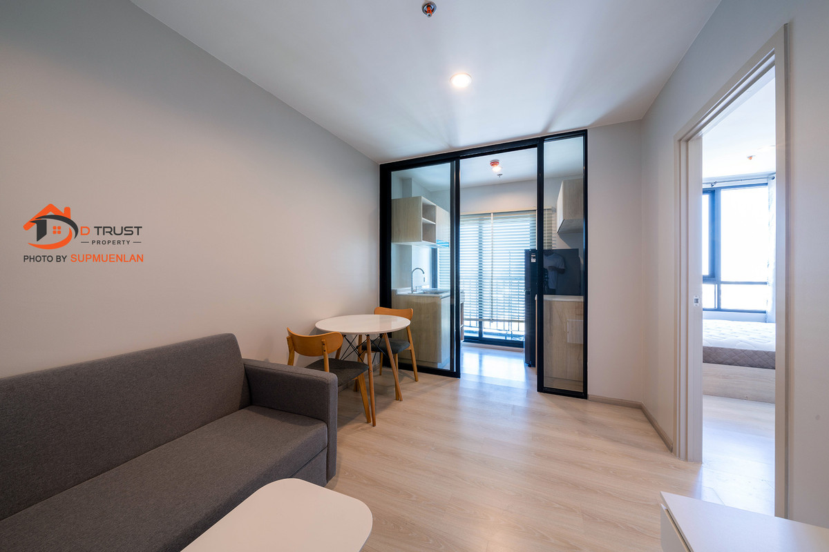 For RentCondoPattanakan, Srinakarin : Condo for rent, New Noble Srinakarin-LaSalle, 30.5 sq m, 26th floor, good price, fully furnished.