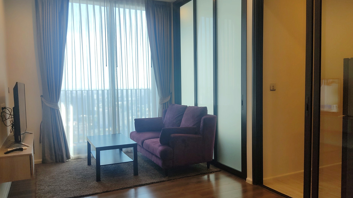 For RentCondoOnnut, Udomsuk : Modern 2BR Condo for Rent at Whizdom Essence Punnawithi | Walk to BTS | Next to True Digital Park