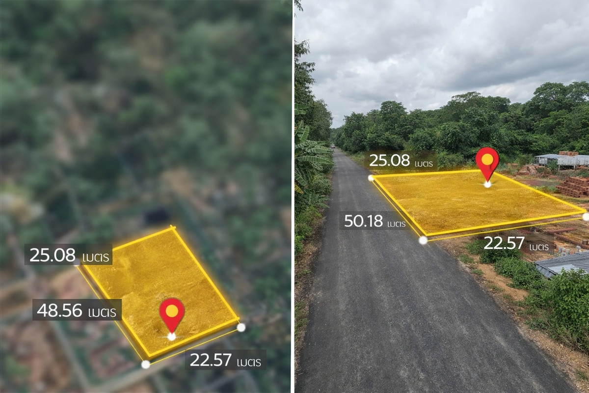 ขายที่ดินนนทบุรี บางใหญ่ บางบัวทอง : ขาย​ ที่ดินเปล่า 297 ตร.ว. ต.บางม่วง อ.บางใหญ่ นนทบุรี ตรว.ละ 20,000 บาท | ใกล้ตลาดคุ้มทรัพย์ ตลาดล่ำซำ ตลาดนัดลุงออม เหมาะลงทุนสร้างหอพัก / อพาร์ตเมนต์ / Home Office / บ้านพร้อมออฟฟิศ