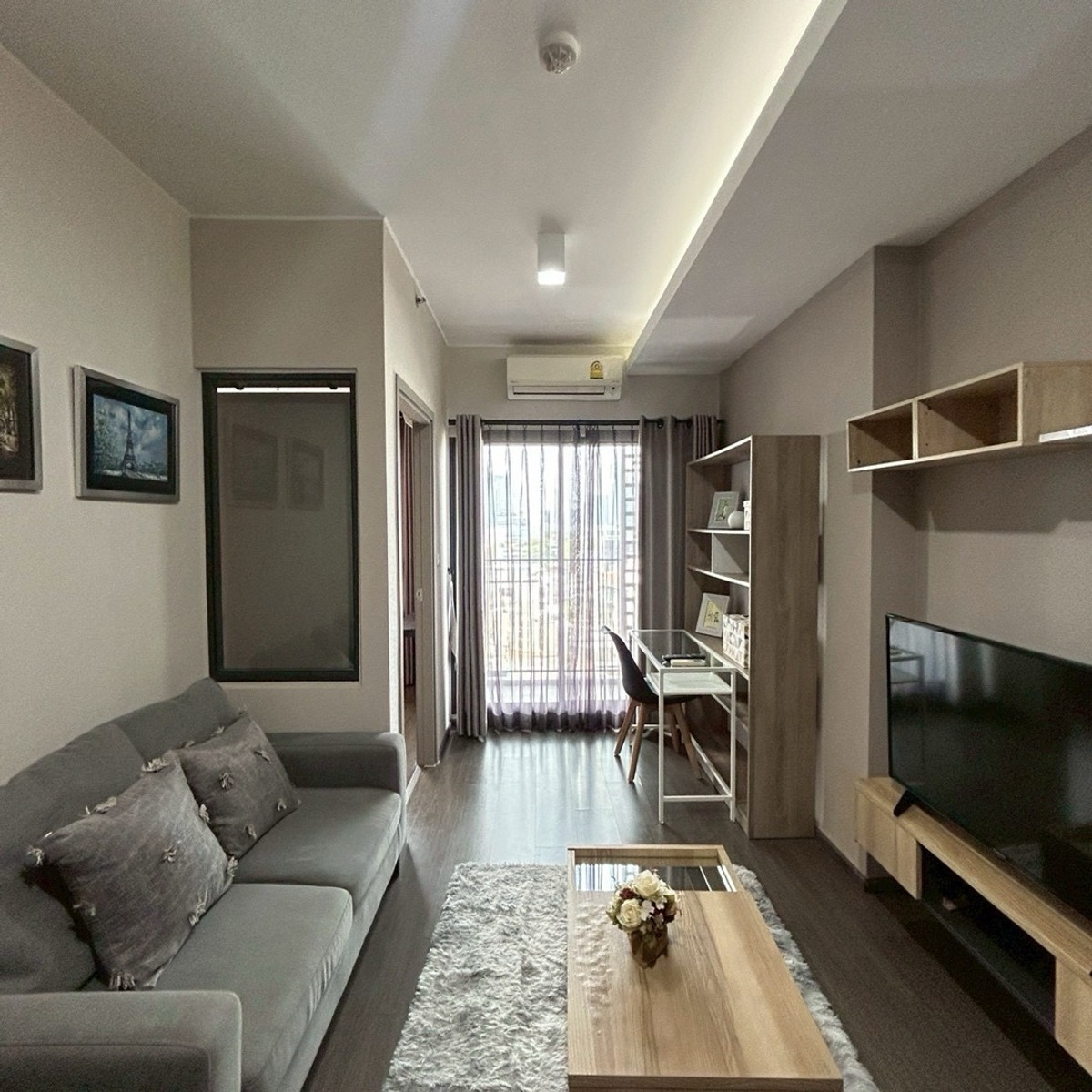 ให้เช่าคอนโดอ่อนนุช อุดมสุข : For rent 19,000 /Month 1 Bed+อ่างอาบน้ำ IDEO สุขุมวิท 93“ 30 เมตร to BTS บางจาก รับระยะสั้น