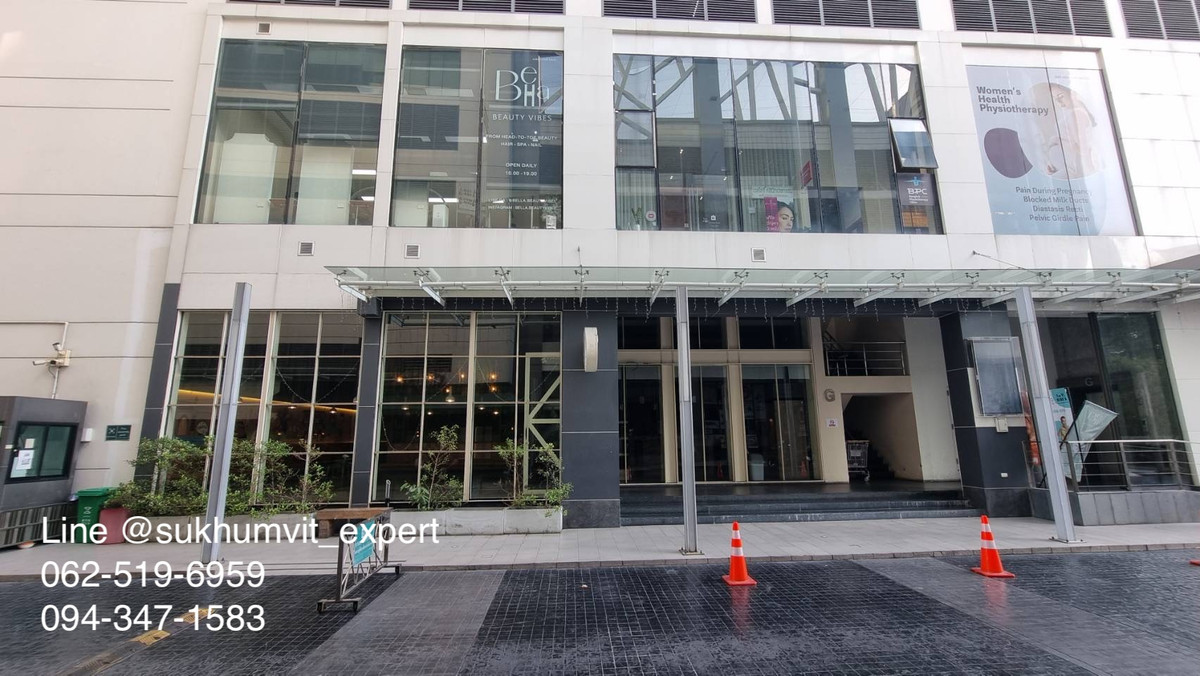 For RentRetail SpaceSukhumvit, Asoke, Thonglor : Phrom Phong | Ground Floor Commercial Space for Rent | Beautiful Building