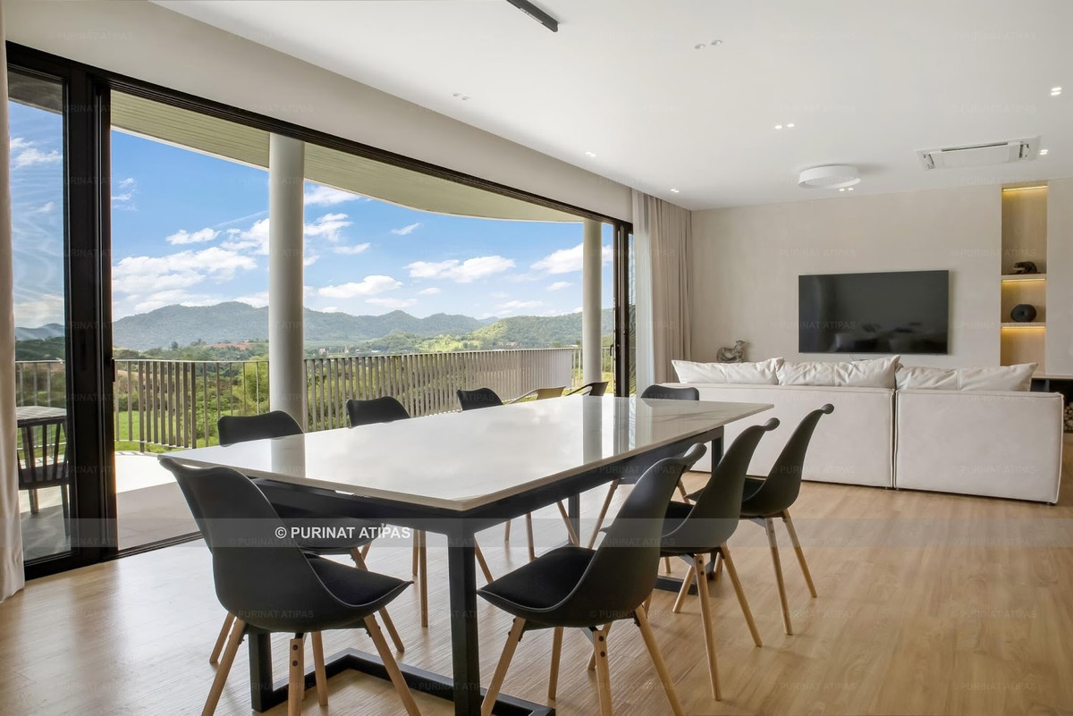 ขายบ้านปากช่อง เขาใหญ่ : ขายบ้านตากอากาศเขาใหญ่ บนเนินเขาสไตล์โมเดิร์น 4 ห้องนอน 5 ห้องน้ำ