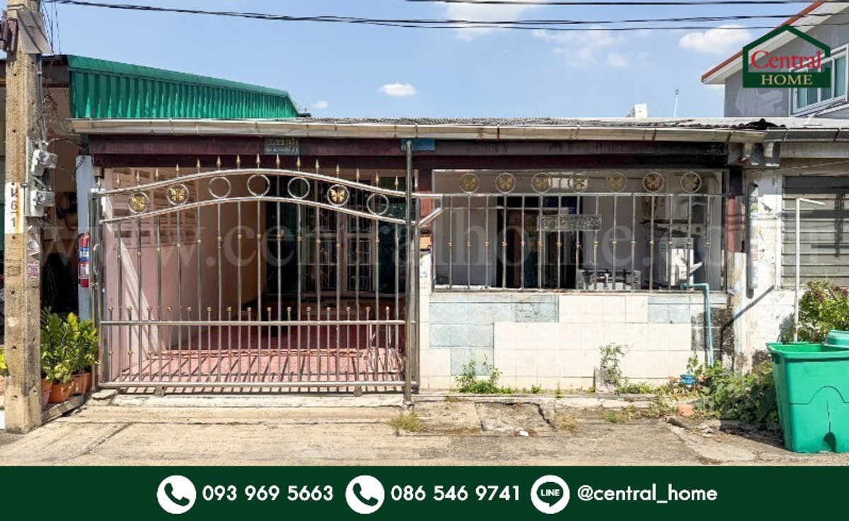 For SaleTownhomeChaengwatana, Muangthong : Townhouse Phongphet Kheha Chaengwattana 14 near the Pink Line MRT.