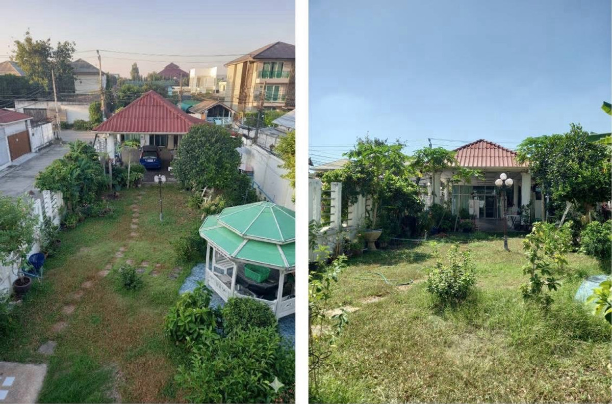 ขายที่ดินนวมินทร์ รามอินทรา : ขายที่ดินแปลงมุม รามอินทรา ซอยมัยลาภ 79 ตารางวา ใกล้รถไฟฟ้าสายสีชมพู เข้าออกได้สองทาง