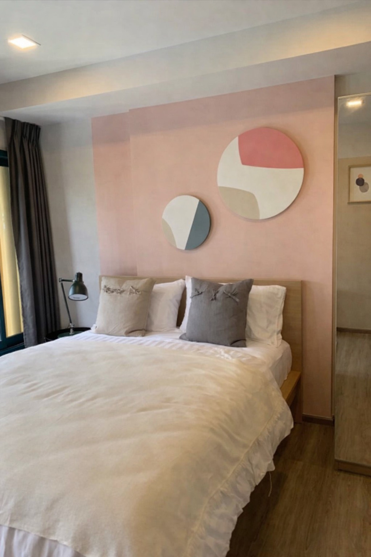 CondoOnnut, Udomsuk : ✨ For sale/rent The Base Sukhumvit 50, beautifully decorated condo, ready to move in, beautifully decorated room, warm tones, minimalist.
