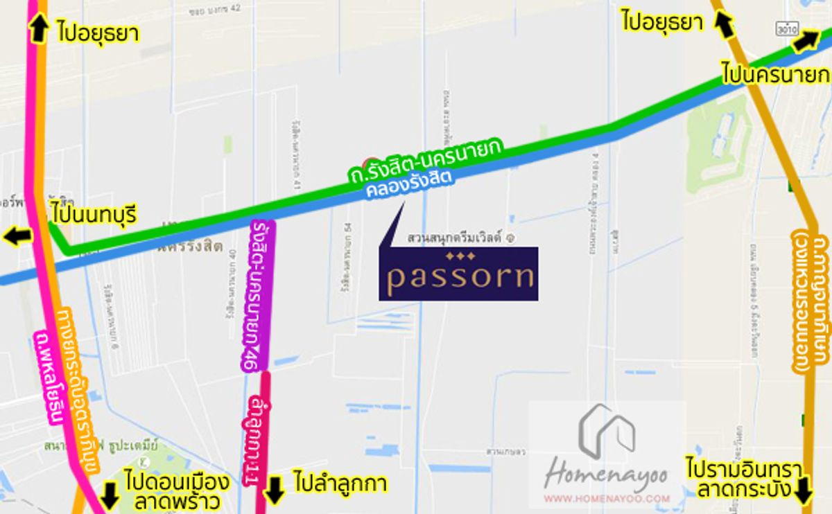 For SaleHousePathum Thani,Rangsit, Thammasat : 🔥Corner detached house for sale, 61 sq m, price only 4.5 million!  Passorn Prestige Rangsit - Khlong 2 | Lots of space, good location, ready to move in if you're looking Quality detached house on a budget, this one is the answer ✔️ It's good to live in by