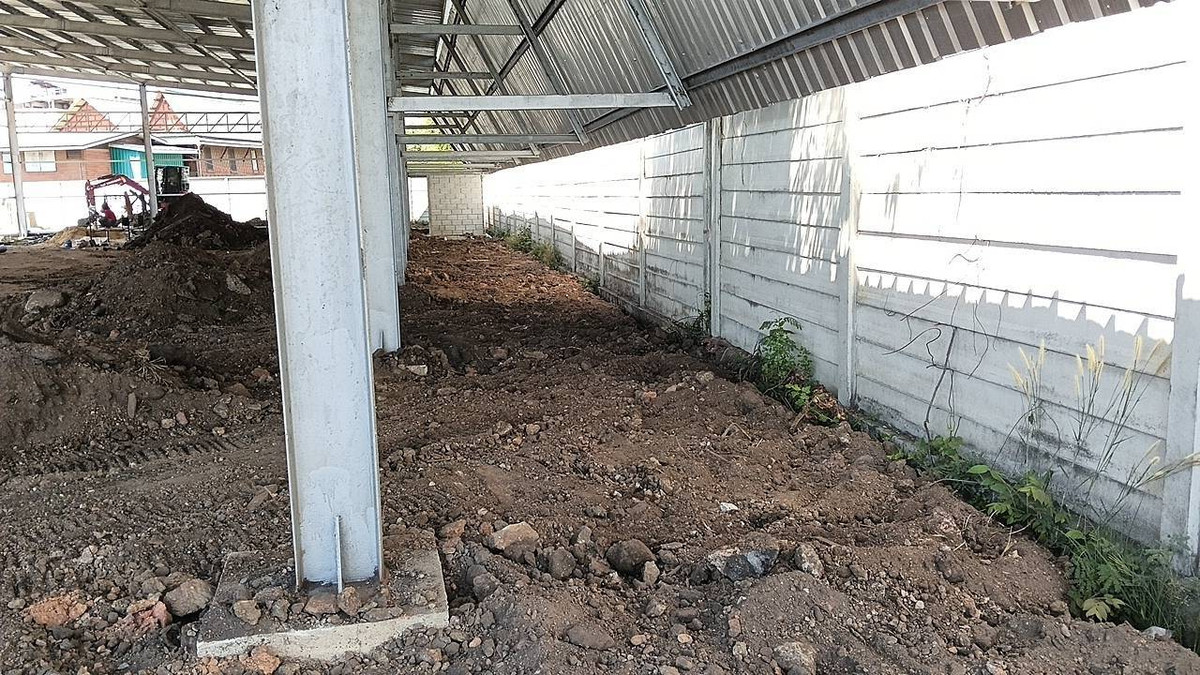 For RentWarehouseRathburana, Suksawat : Land for rent with newly built warehouse. Reserve now! 📐 Land area 1 rai 🏭 Warehouse size 720 sq m. 💰 Rent only 110 baht/sq m. Along Suksawat Road, convenient to travel, easy connection to main roads.