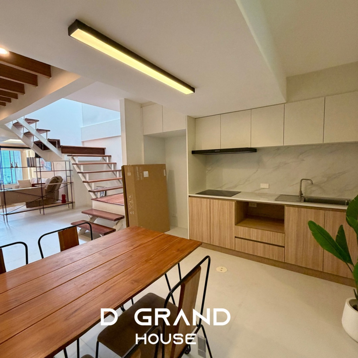 For SaleTownhomeOnnut, Udomsuk : Newly renovated townhouse, Sukhumvit 71, minimalist, warm, feels like a whole new house ✨ Real residential urban zone. and is preferred by foreigners