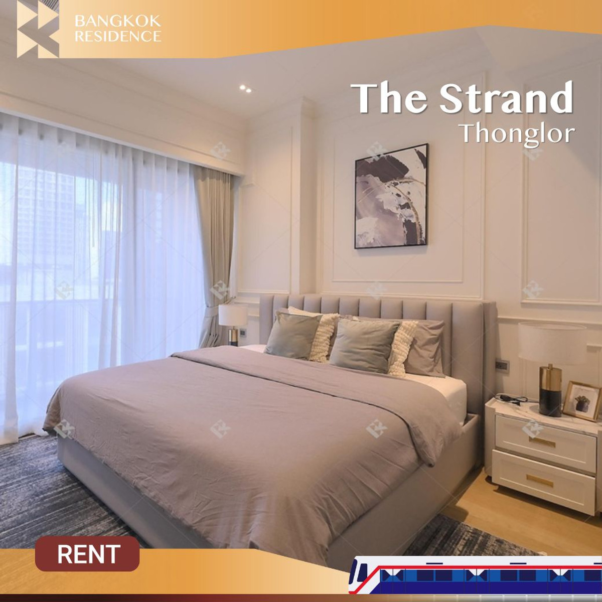 For RentCondoSukhumvit, Asoke, Thonglor :  The Strand Thonglor 💎 Exclusive Living with Modern Luxury Condo🌟  Near BTS Thonglo 