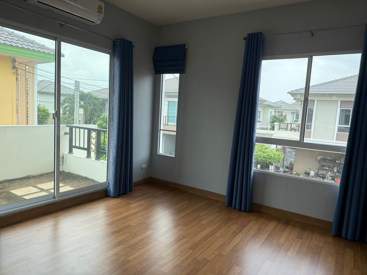 For SaleHousePathum Thani,Rangsit, Thammasat : 🔥Corner detached house for sale, 61 sq m, price only 4.5 million!  Passorn Prestige Rangsit - Khlong 2 | Lots of space, good location, ready to move in if you're looking Quality detached house on a budget, this one is the answer ✔️ It's good to live in by