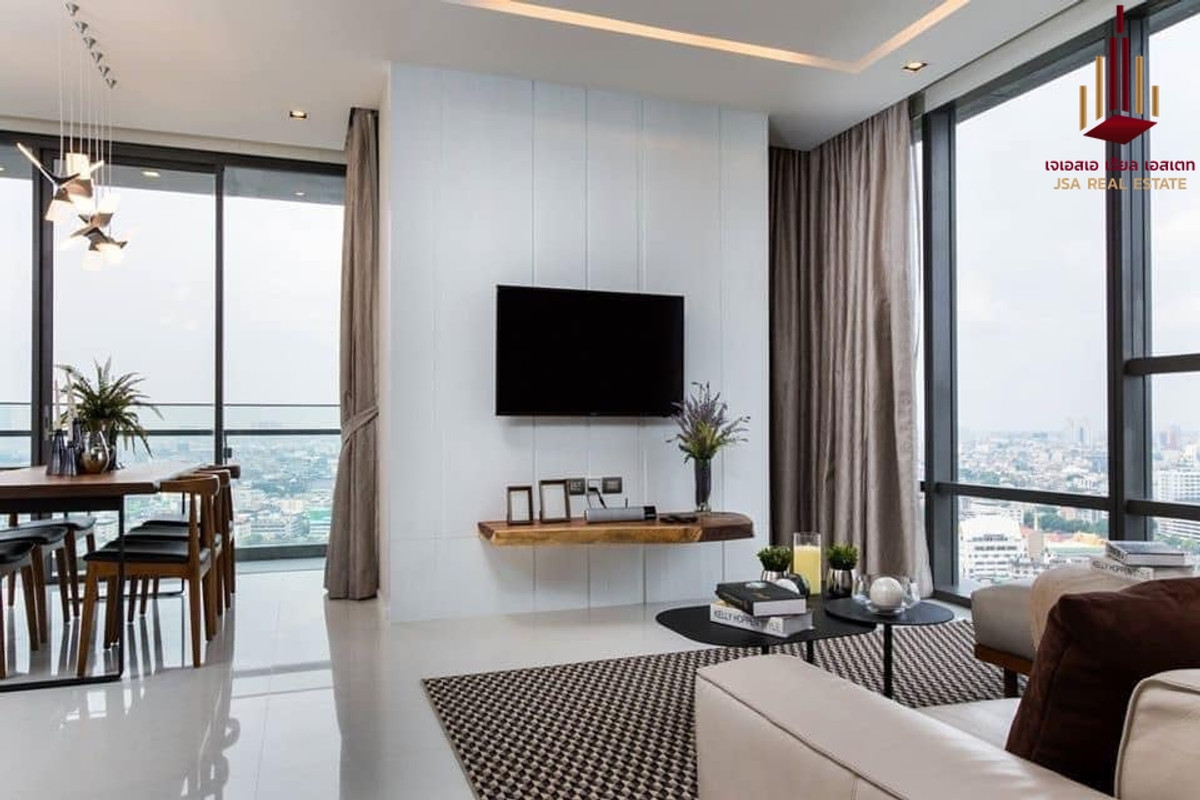 ขายคอนโดสาทร นราธิวาส : ✨ Sell The Bangkok Sathorn Price 26,900,000 MB ROOM 2B/2B ✨
