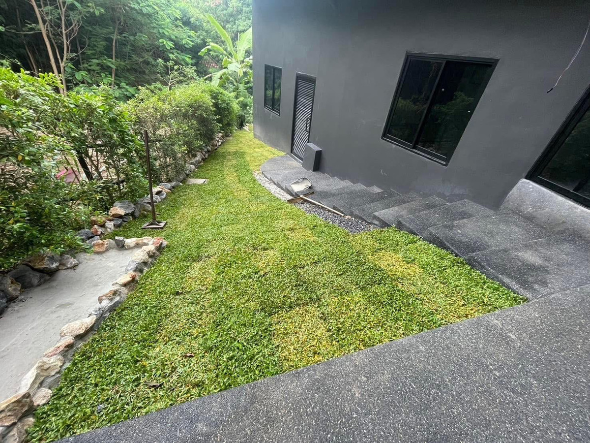 For SaleHousePak Chong KhaoYai : 🍃Private Pool Villa for sale in Khao Yai, large area 338 sq m, 6 bedrooms, built-in furniture.  With private swimming pool The atmosphere is shady and quiet.