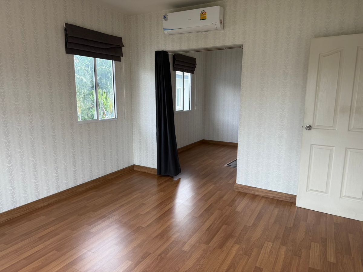 For SaleHousePathum Thani,Rangsit, Thammasat : 🔥Corner detached house for sale, 61 sq m, price only 4.5 million!  Passorn Prestige Rangsit - Khlong 2 | Lots of space, good location, ready to move in if you're looking Quality detached house on a budget, this one is the answer ✔️ It's good to live in by