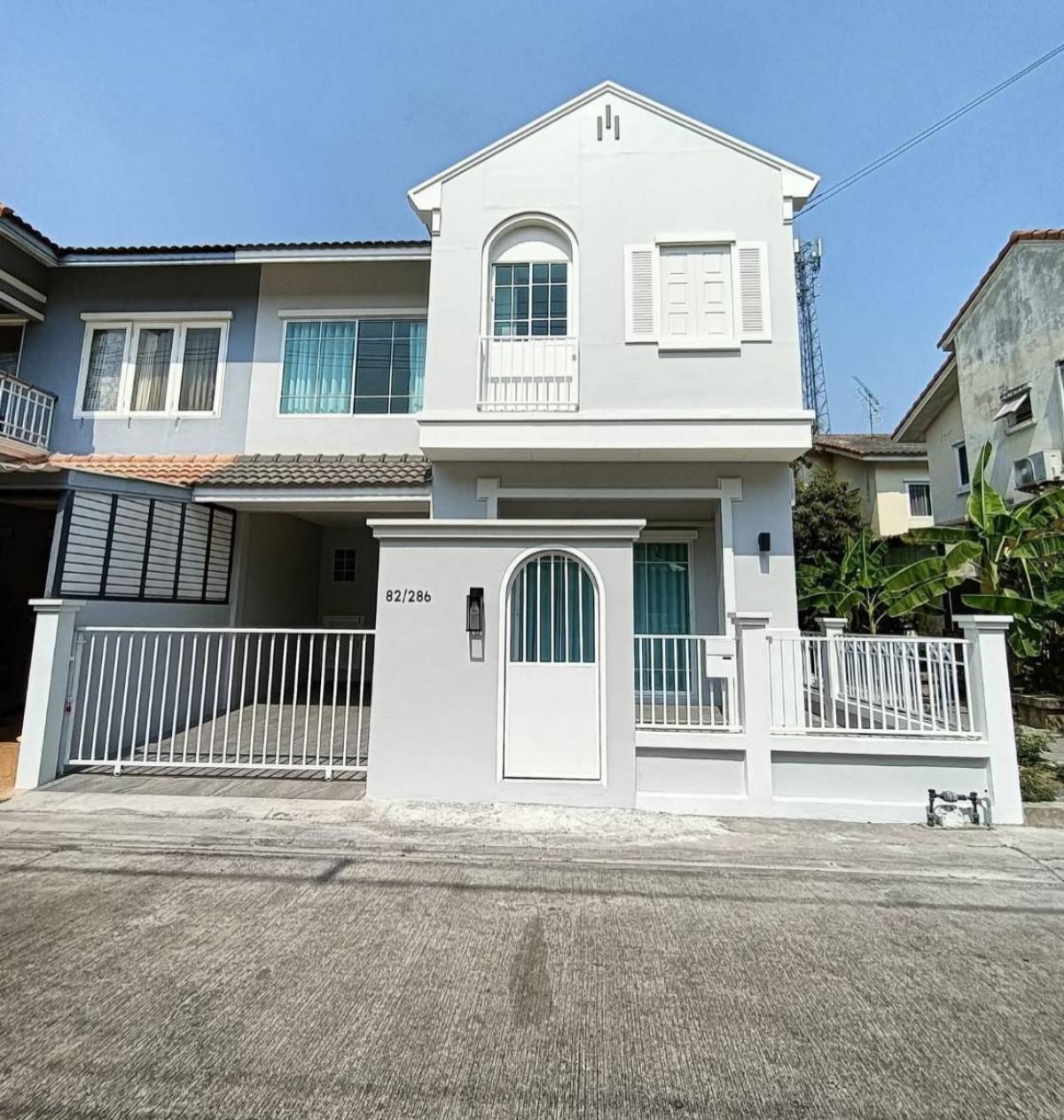 ขายทาวน์โฮมปทุมธานี รังสิต ธรรมศาสตร์ : ขายขาดทุน บ้านฟ้าปิยรมย์ 26ตร.วา