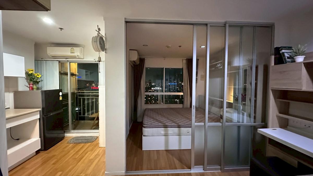 For RentCondoRama9, Petchburi, RCA : 🔥For Rent Now🔥 Lumpini Park Rama9-Ratchada, beautiful city view, fully furnished with appliances, ready to move in❗