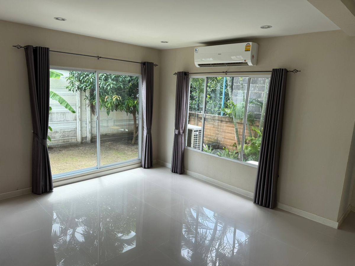 For SaleHousePathum Thani,Rangsit, Thammasat : 🔥Corner detached house for sale, 61 sq m, price only 4.5 million!  Passorn Prestige Rangsit - Khlong 2 | Lots of space, good location, ready to move in if you're looking Quality detached house on a budget, this one is the answer ✔️ It's good to live in by